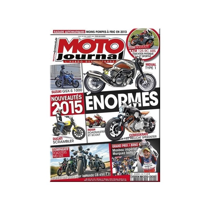 Moto journal n° 2109